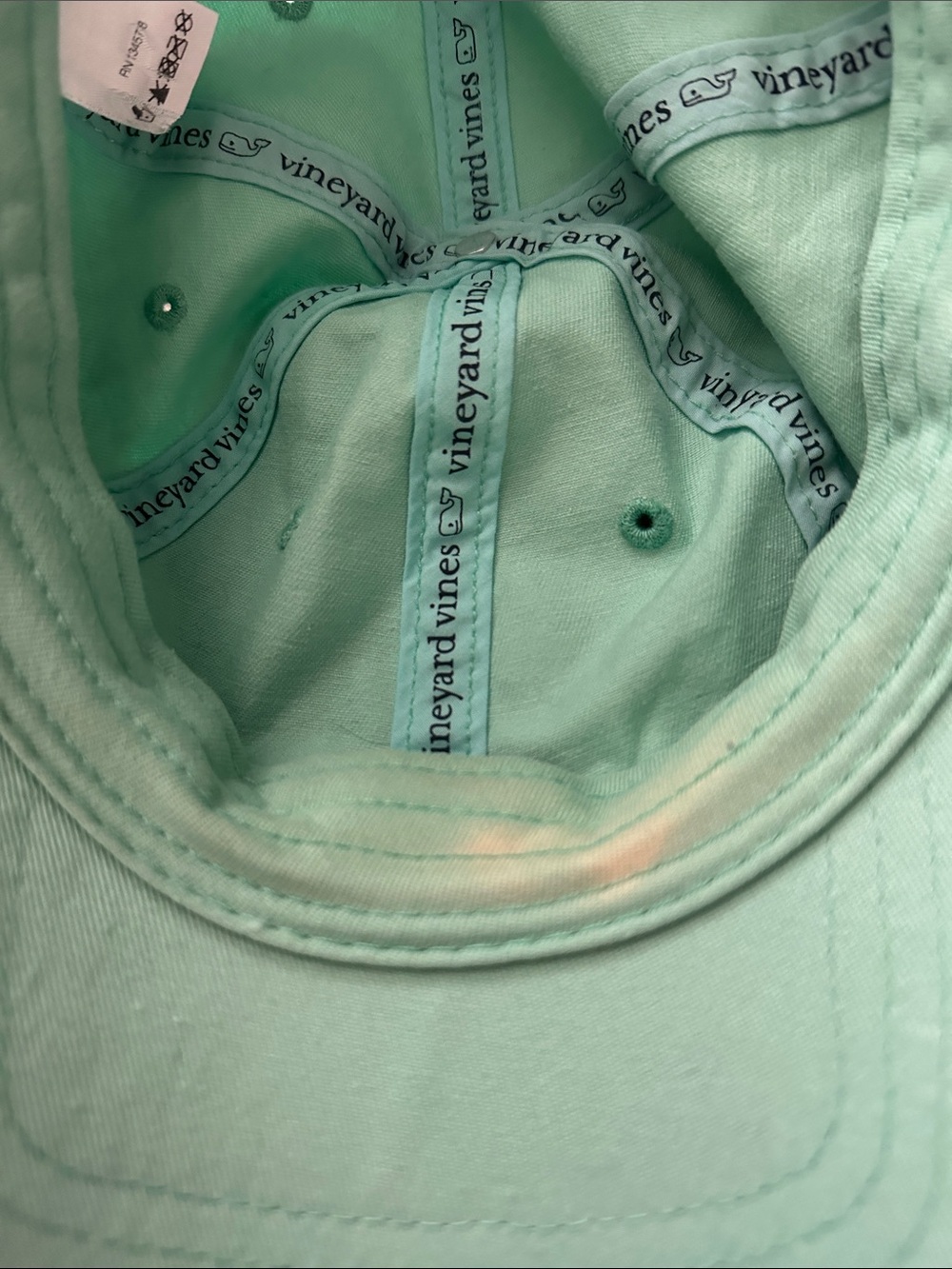 Vineyard Vines Teal Baseball Hat - Picture 4 of 4